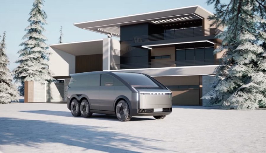 एक्सपेङको नवीनतम सिक्स-ह्विल कन्सेप्ट एसयूभी अनावरण