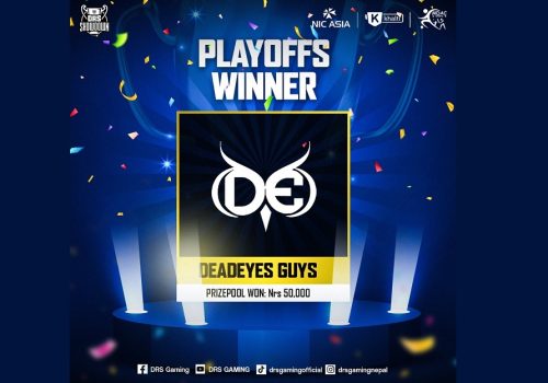 डेड आइज गाइजलाई डीआरएसको पब्जी प्रतियोगिता शोडाउन प्ले अफको उपाधी