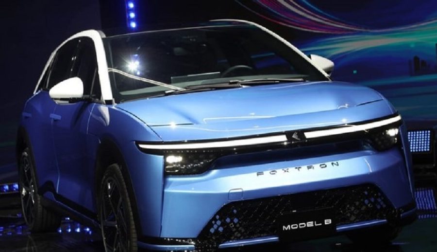 फक्सकनले सार्वजनिक गर्यो टेक डेमा नयाँ ईभीको प्रोटोटाइप
