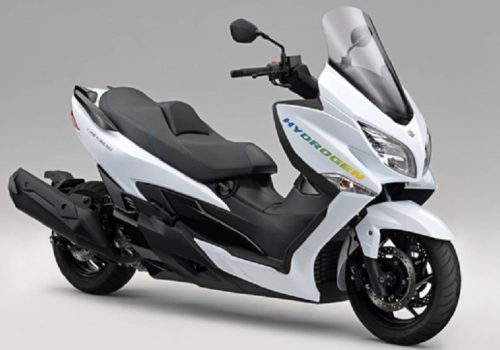 टोकियो मोटर शोमा हाइड्रोजनबाट चल्ने सुजुकी बर्गम्यान स्कुटर प्रदर्शन गरिने