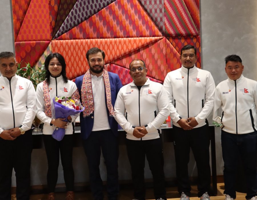 Ncell honours Palesha Goverdhan: Nepal’s First Asian Para Games Medalist