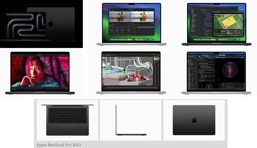 एप्पलको नयाँ १४ इन्च र १६ इन्च म्याकबुक प्रोमा एम३ चिप समावेश, टच बार हटाईयो