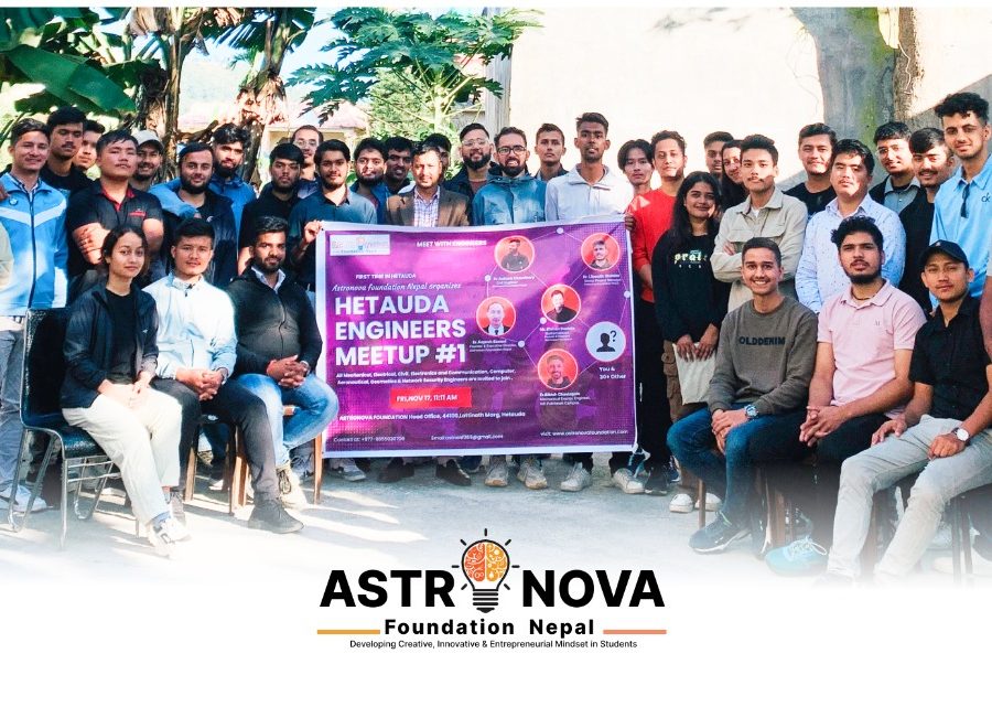 हेटौंडामा पहिलोपल्ट “हेटौंडा ईन्जिनियर्स मिटअप २०८०” आयोजना