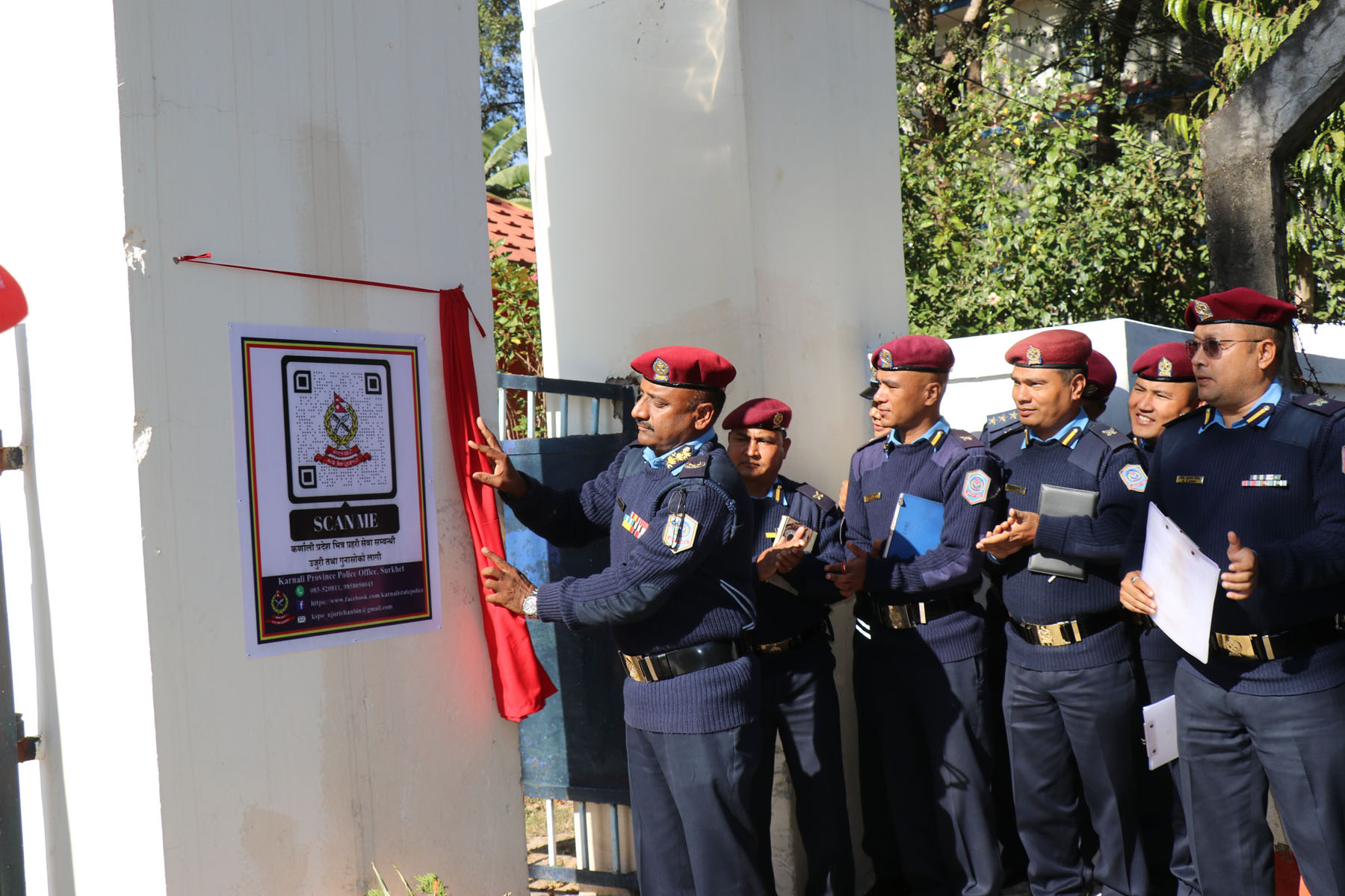 Karnali police launch QR code system for filing police complaint