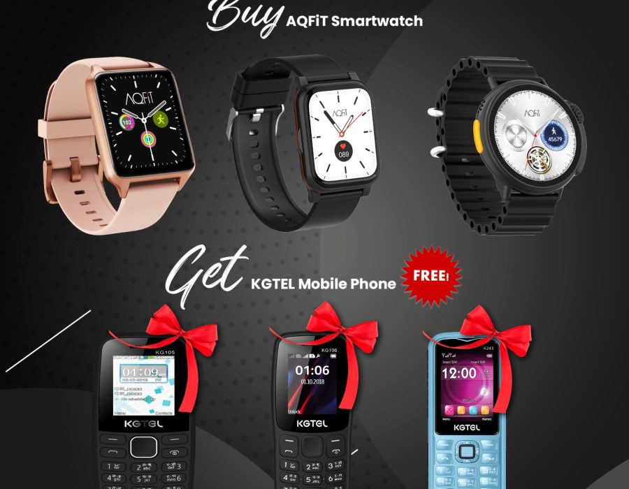 एक्यूफिट स्मार्टवाचको हरेक खरिदमा नि:शुल्क मोबाइल फोन पाईने