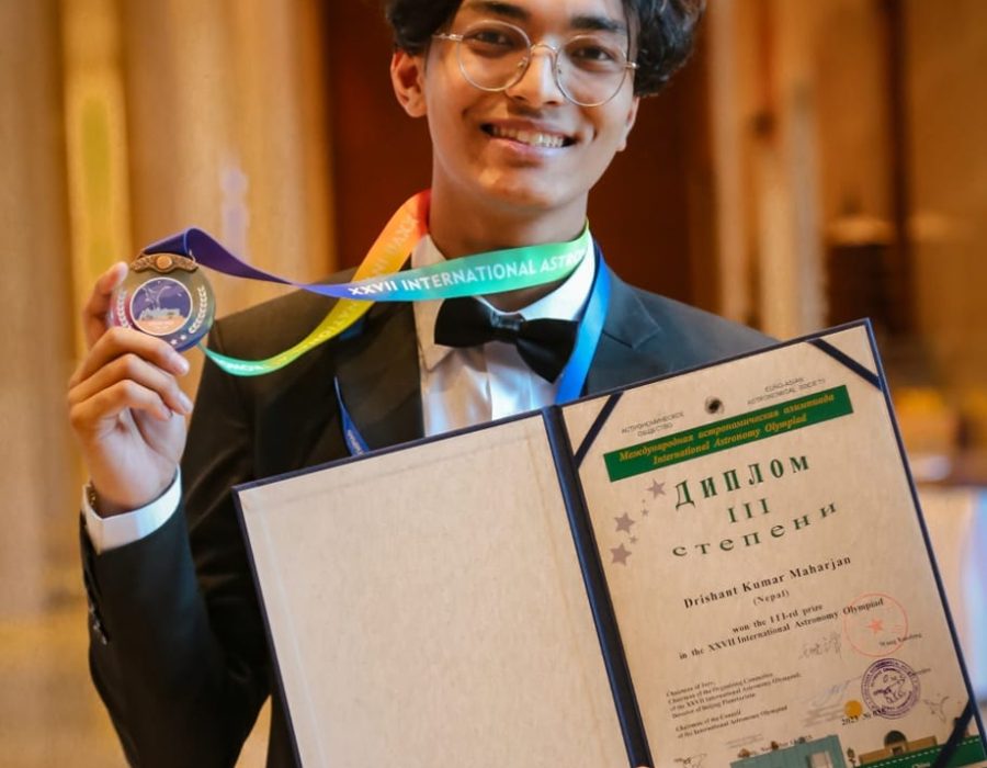Nepal bags bronze medal in International Astronomy Olympiad