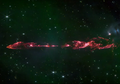 जेम्स वेब टेलिस्कोपले खिच्यो नयाँ तारा जन्मिएको तस्बिर