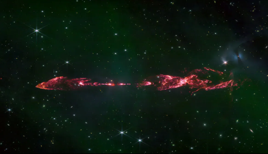 जेम्स वेब टेलिस्कोपले खिच्यो नयाँ तारा जन्मिएको तस्बिर