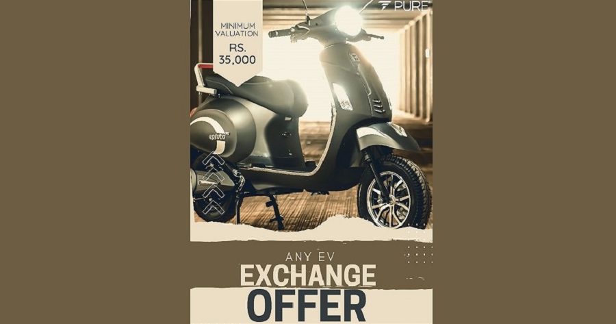 पुरानो ईभीसँग प्योरको ईभी एक्सचेञ्ज गर्न सकिने