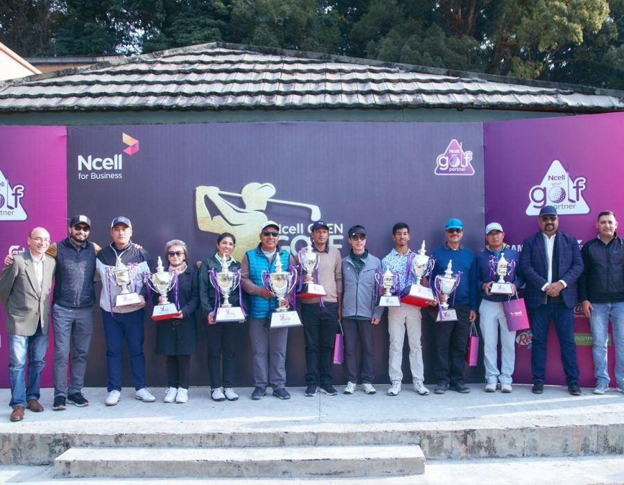 एनसेल ओपन गल्फ प्रतियोगिताः बाबु शेर्पाले जीते उपाधी