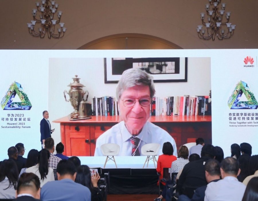 Huawei Sustainability Forum: Jeffrey Sachs Advocates Tech Solutions to Address SDG Challenges