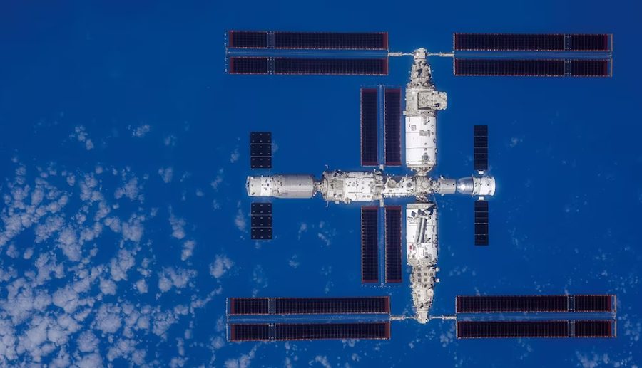 चीनको अन्तरिक्ष स्टेशनको तस्विर पहिलो पटक सार्वजनिक, आईएसएस भन्दा २० प्रतिशत ठूलो