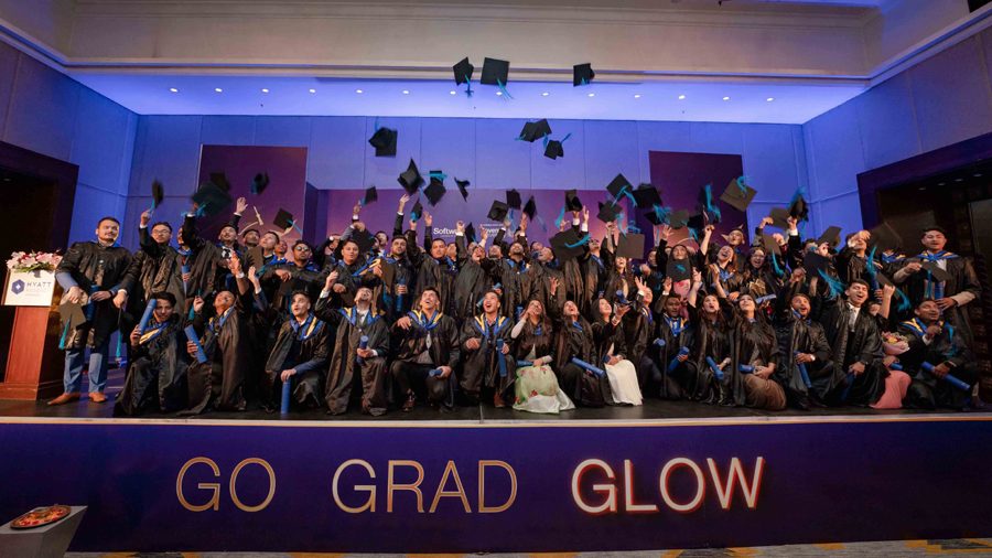 सफ्टवेरिका कलेजका २४८ विद्यार्थी दीक्षित, अधिकांश विद्यार्थीहरू पहिले नै रोजगार