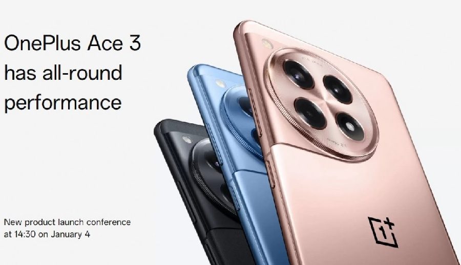 वनप्लस ऐस ३ जनवरी ४ मा आउने