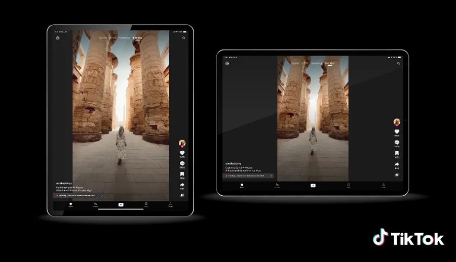 टिकटकले ट्याब्लेट र फोल्डेबल्सका लागि अपग्रेड गर्यो आफ्नो एप