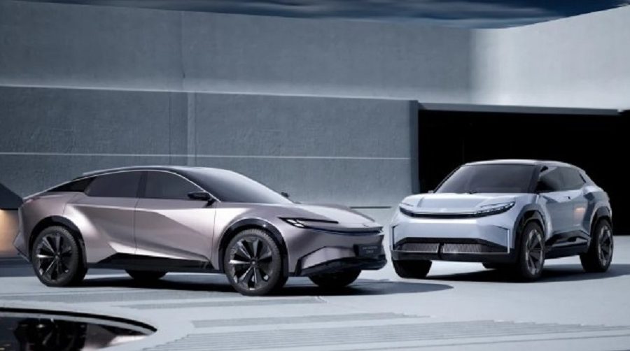 टोयोटाको दुई ईभी क्रसओभर कन्सेप्ट सार्वजनिक