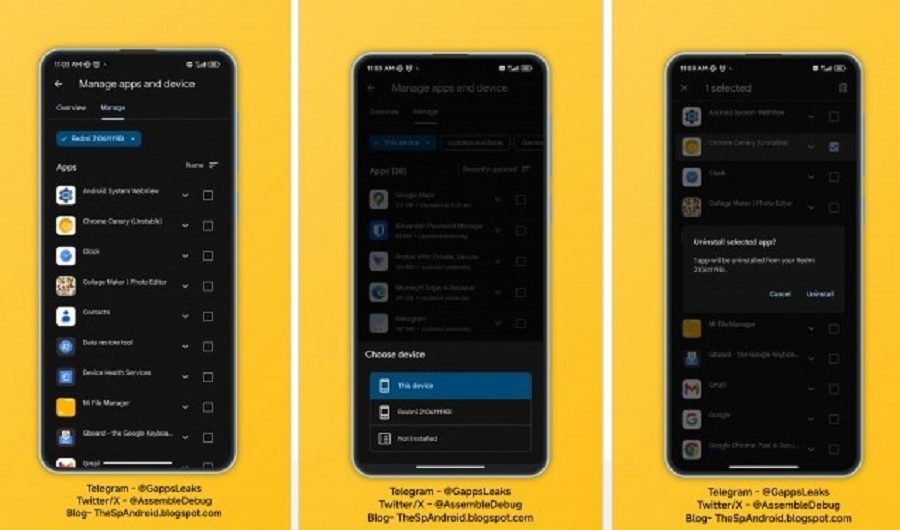 गुगल प्ले स्टोरले अन्य डिभाइसबाट टाढैबाट एप अनस्टल गर्ने अनुमति दिने