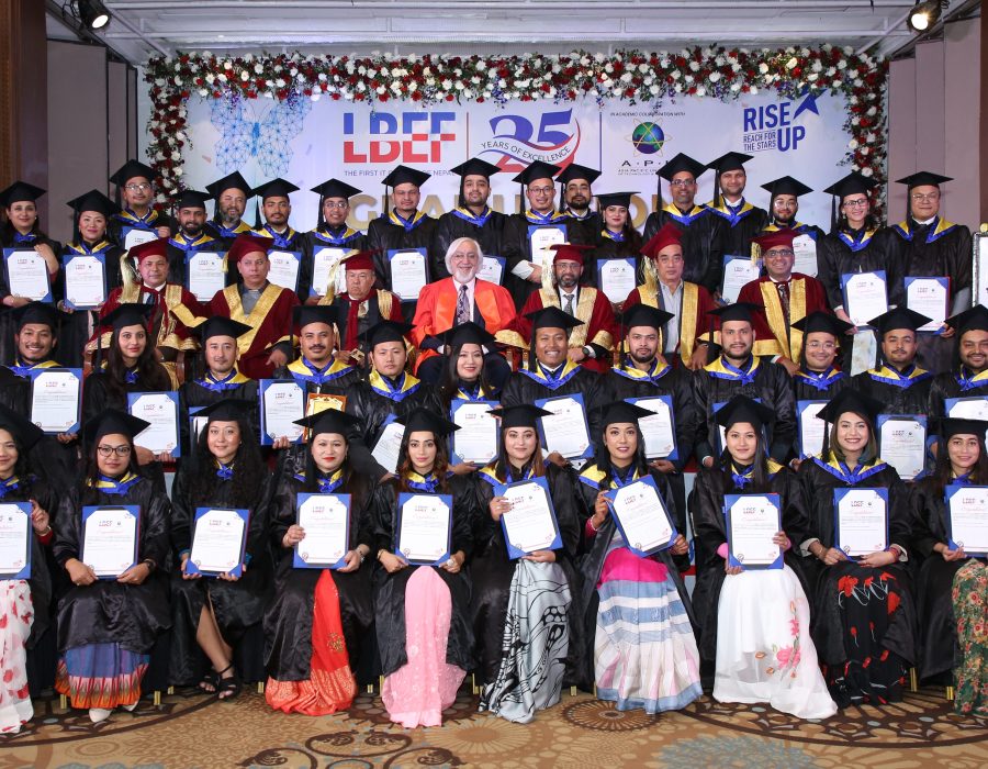 आइटी कलेज लर्डबुद्धबाट यो वर्ष १ सय ५० विद्यार्थी दीक्षित