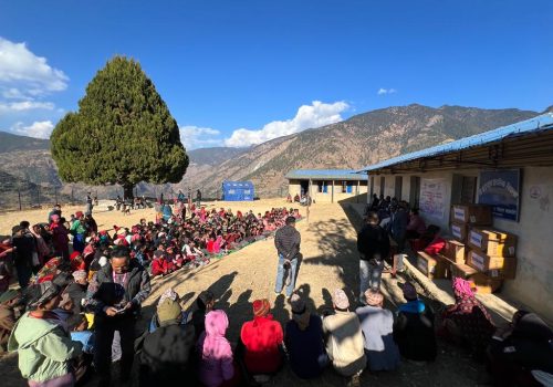 सुविसुले वार्षिकोत्सव अवसरमा जाजरकोट भूकम्पका २०० पीडित परिवारलाई दियो सोलार बत्ती