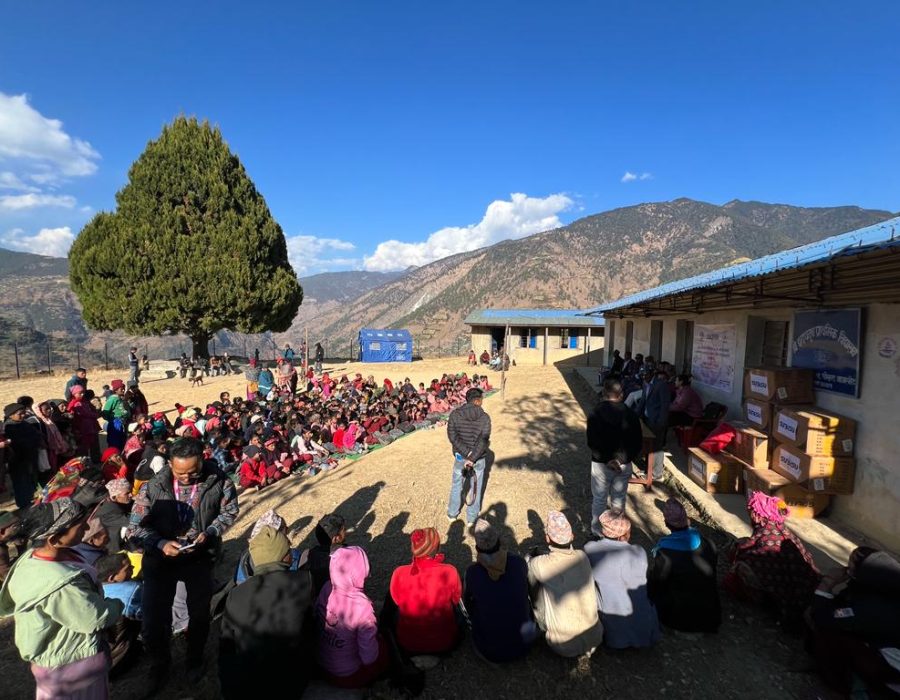 सुविसुले वार्षिकोत्सव अवसरमा जाजरकोट भूकम्पका २०० पीडित परिवारलाई दियो सोलार बत्ती