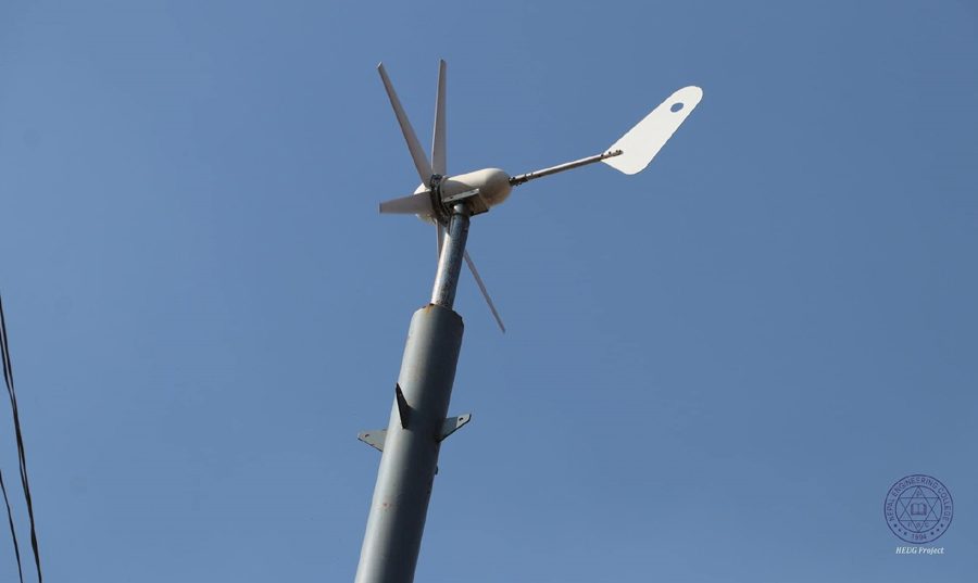 हावाबाट विद्युत निकाल्न नेपाल इन्जिनियरिङ कलेजमा ‘हावा प्रोजेक्ट २.०’