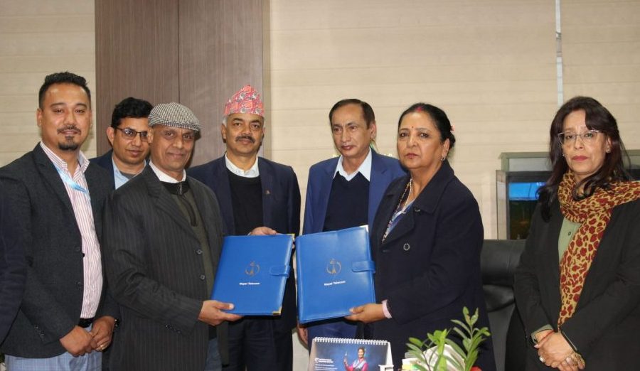 Nepal Telecom’s digital marketing work will be handled by NITV Nepal