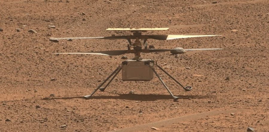 मंगल ग्रहमा ७२ उडान भरेको इन्जेन्युइटी हेलिकप्टर अब उड्न नसक्ने