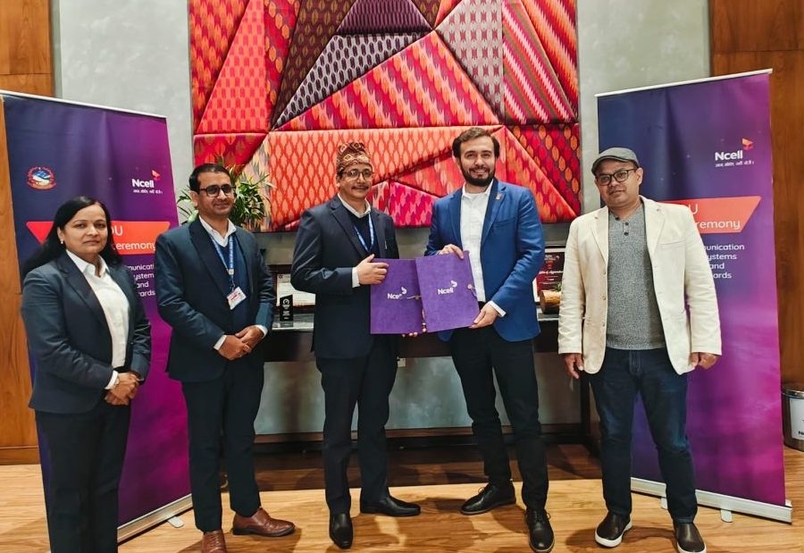 Ncell, Department of Hydrology and Meteorology (DHM) sign MoU strengthening Early Warning Systems to cover 13 hazards