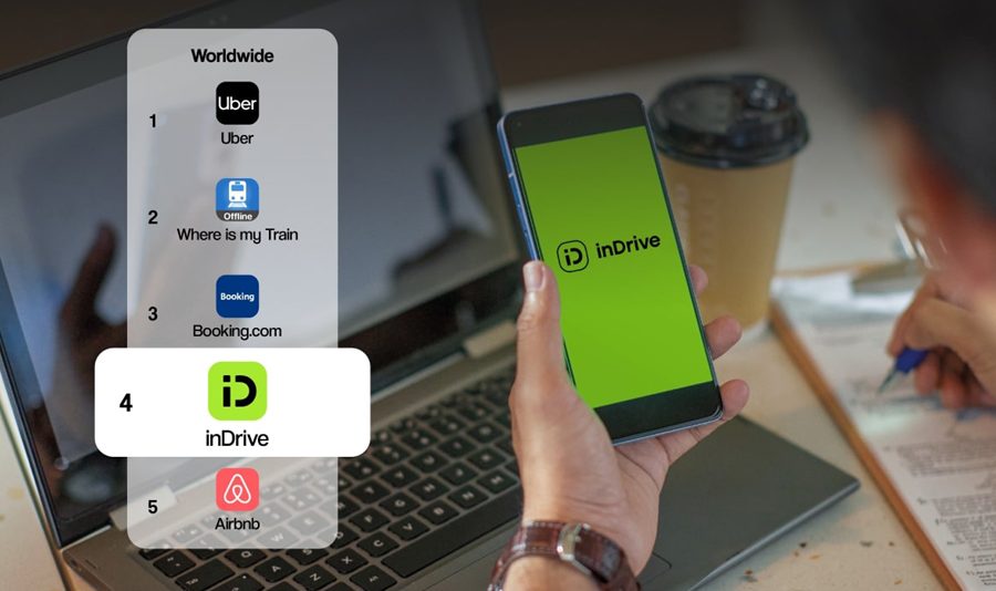 इन्ड्राइभ सबैभन्दा धेरै डाउनलोड गरिएको दोस्रो राइड–हेलिङ एप, विश्वभर धेरै डाउनलोड गरिएको चौथो ट्राभल एप