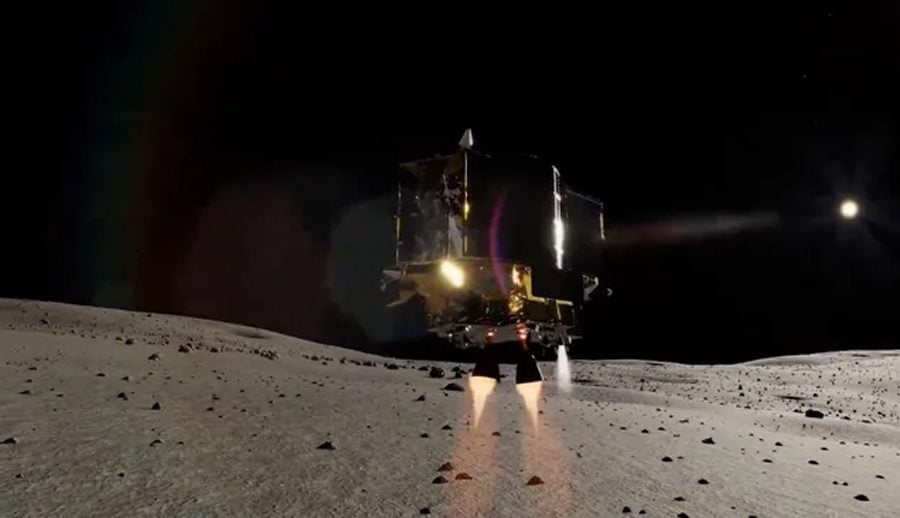 जापानको चन्द्रमा ल्यान्डर चन्द्र रातपछि भयो पुनर्जीवित