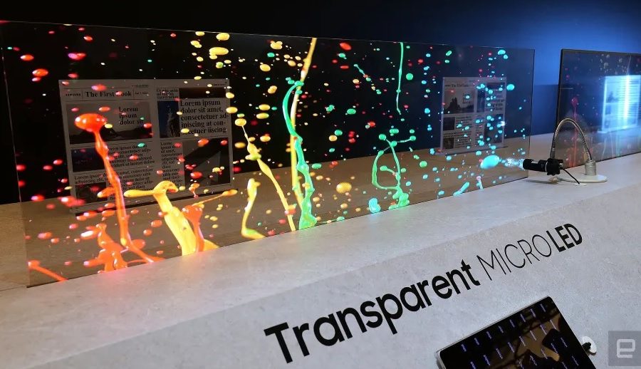 सीईएस २०२४ मा सामसङले ल्यायो विश्वकै पहिलो ट्रान्सप्यारेन्ट माइक्रोएलइडी स्क्रिन