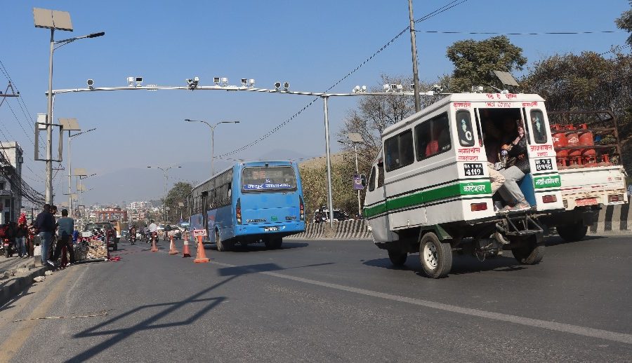 काठमाडौँ महानगरपालिका भित्र आर्टिफिसियल इन्टेलिजेन्ट फिचरयुक्त सीसीटिभी क्यामरा जडान