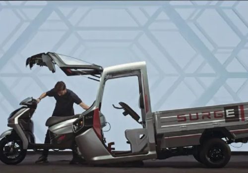 हिरोको अनौठो ईभी, ३ मिनेटमा थ्री ह्वीलरलाई टू ह्वीलरमा परिवर्तन गर्न सकिने