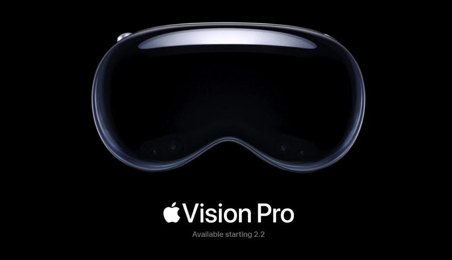 एप्पलको भीआर हेडसेट भिजन प्रो उपलब्ध