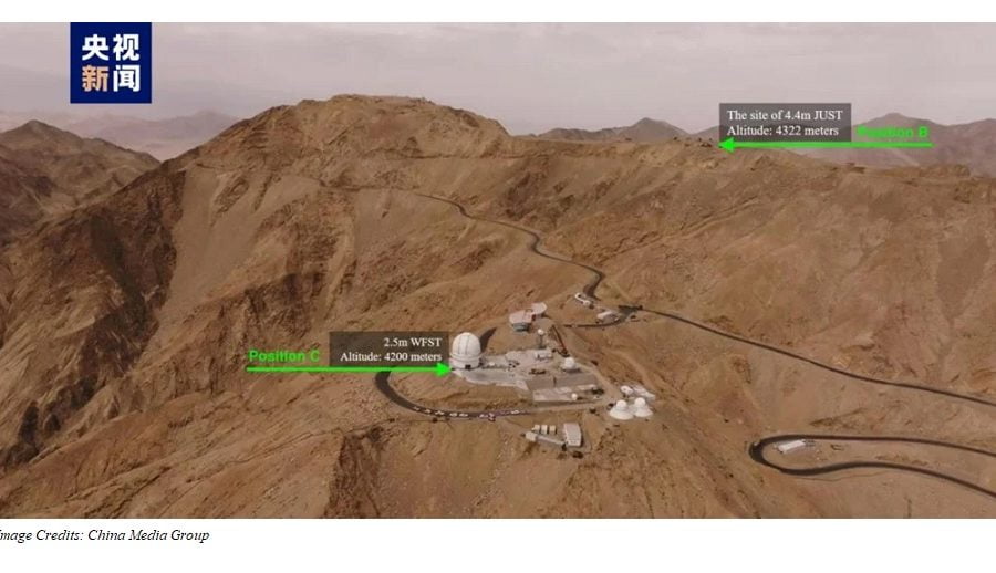 चीनको नयाँ टेलिस्कोप ‘जेयूएसटी’ले दुई वर्षसम्म बाहिरी ग्रहको खोजी गर्ने