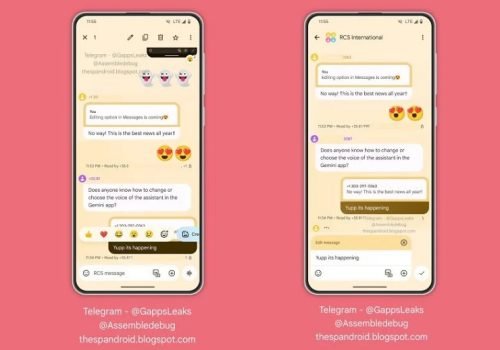 गुगल मेसेजेसले पठाएको संदेश सम्पादन गर्ने सुबिधा चाँडै ल्याउने