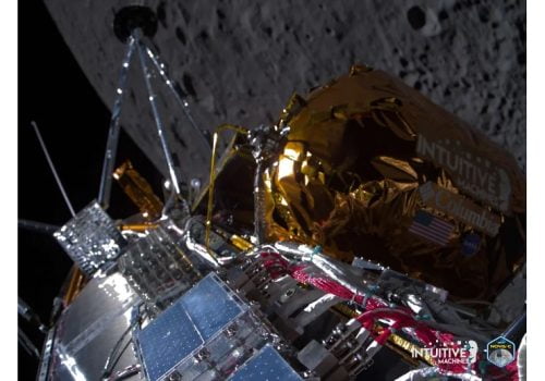Private lander makes first US moon landing in more than 50 years