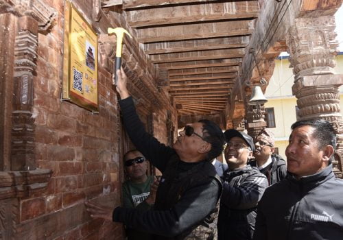 काठमाडौँ भित्रका सम्पदाहरुको चिनारी अब क्युआर कोडबाट लिन सकि