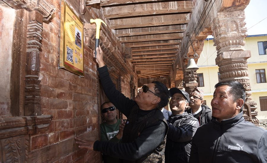 काठमाडौँ भित्रका सम्पदाहरुको चिनारी अब क्युआर कोडबाट लिन सकि