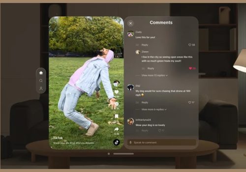 टिकटकको नेटिभ एप एप्पल भिजन प्रो को लागि उपलब्ध