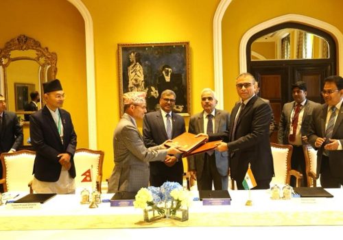 नेपाल र भारतबीच विद्युतीय भुक्तानी प्रणाली विकास गर्ने सम्झौता