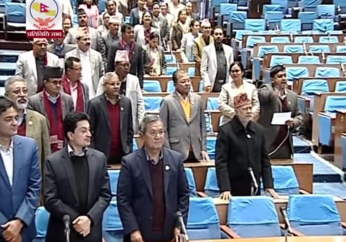 टेरामोस काण्डमा मुछिएका स्वास्थ्य मन्त्री बस्नेतसहित विवादित मन्त्रीहरुको राजीनामा माग, संसदमा नाराबाजी