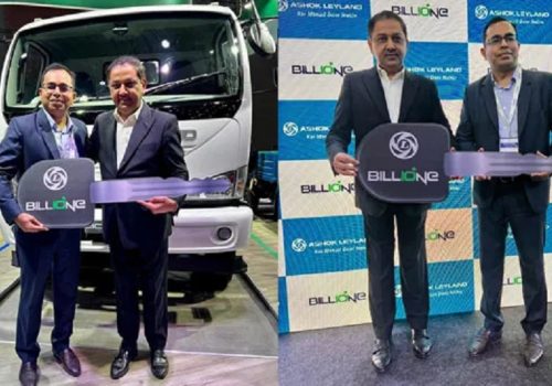 अशोक लेल्यान्डको पहिलो इलेक्ट्रिक ट्रक डेलिभर