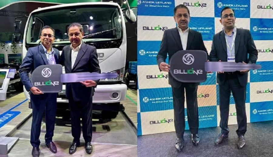 अशोक लेल्यान्डको पहिलो इलेक्ट्रिक ट्रक डेलिभर