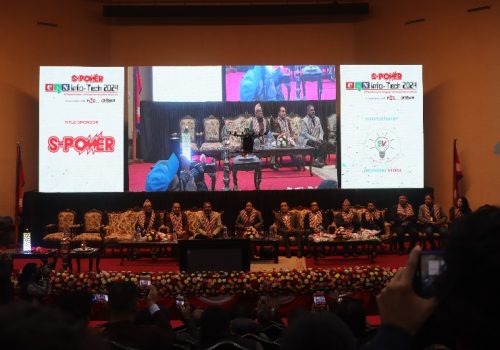 क्यान इन्फोटेकको उद्घाटन सत्रमा ड्रोन दुर्घटना