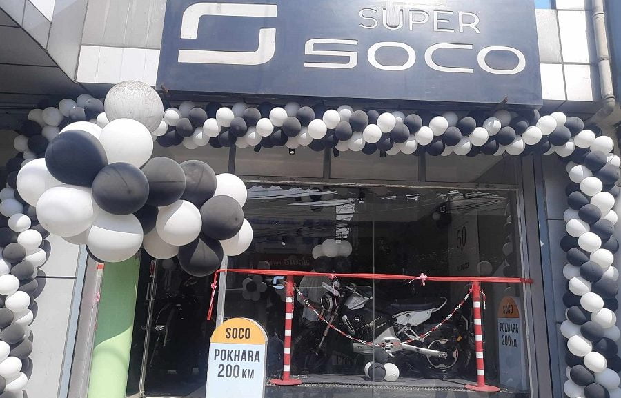 इलेक्ट्रिक दुईपाँग्रे ब्राण्ड सुपर शोकोको नयाँ शोरुम गैरीधारामा