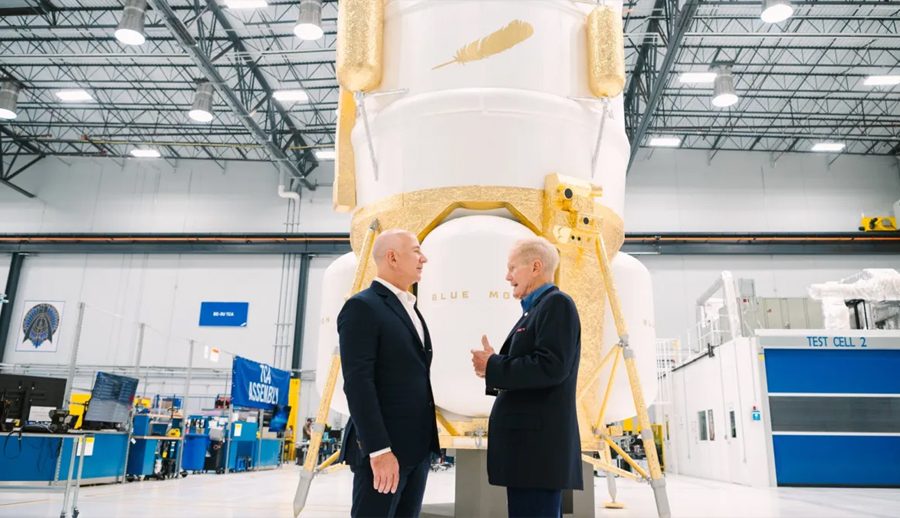 ब्लू ओरिजिनले सन् २०२५ मा पहिलो लूनार ल्यान्डर प्रक्षेपण गर्ने लक्ष्य