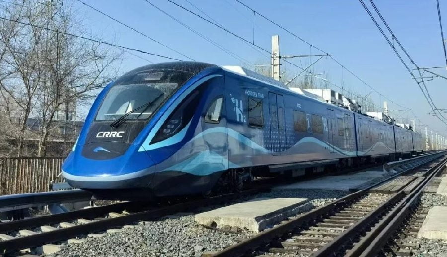 एक हजार किलोमिटर रेञ्ज भएको चीनको हाइड्रोजन उर्जायुक्त ट्रेनको सफल परीक्षण
