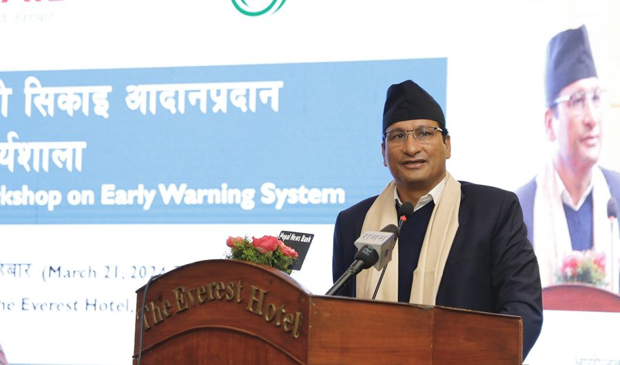 ‘पूर्वसूचना प्रणालीमा सबैको पहुँच सुनिश्चित गर्न जरुरी’