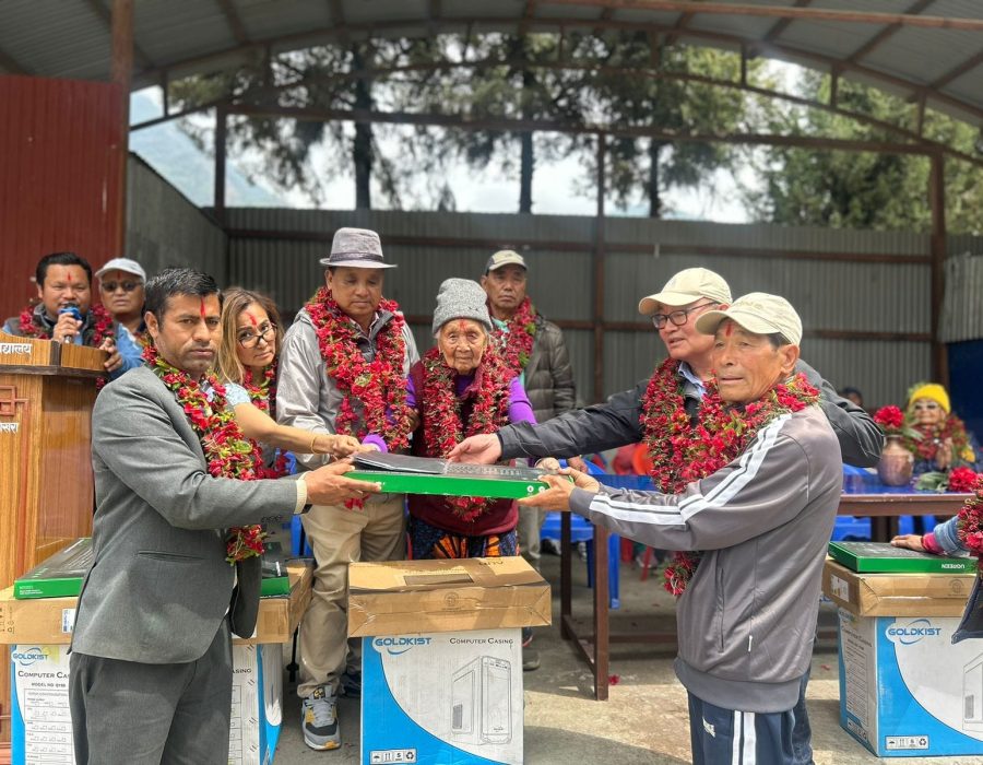 कम्प्युटर विज्ञान पढाउन प्रवासीको सहयोग